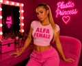 ALFA FEMALE Baby Tee