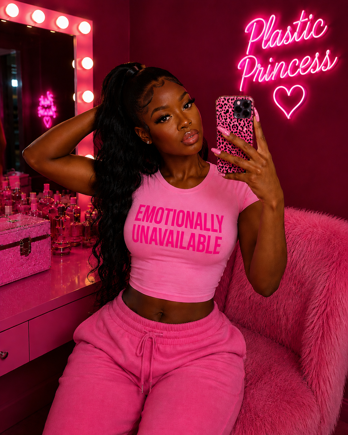 EMOTIONALLY UNAVAILABLE Baby Tee