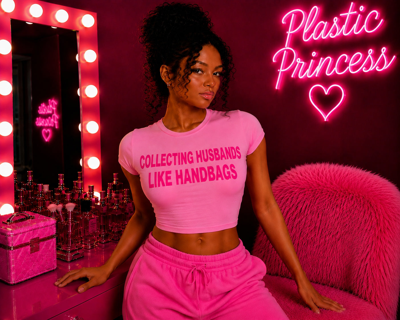 COLLECTING HUSBANDS LIKE HANDBAGS Baby Tee