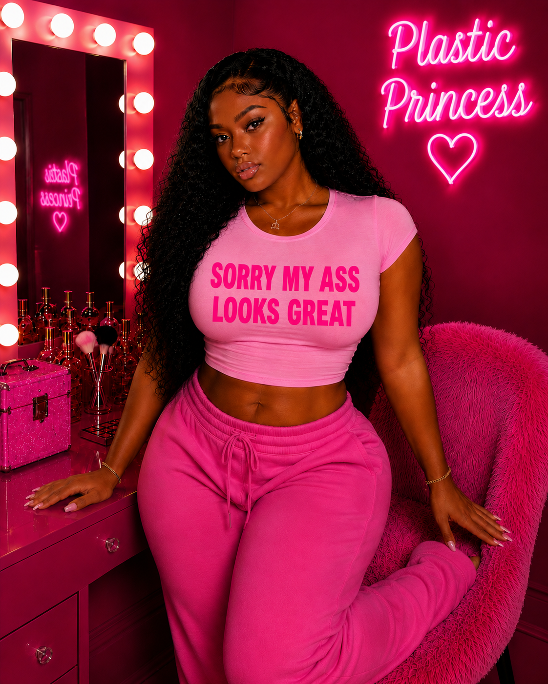 SORRY MY ASS LOOKS GREAT Baby Tee