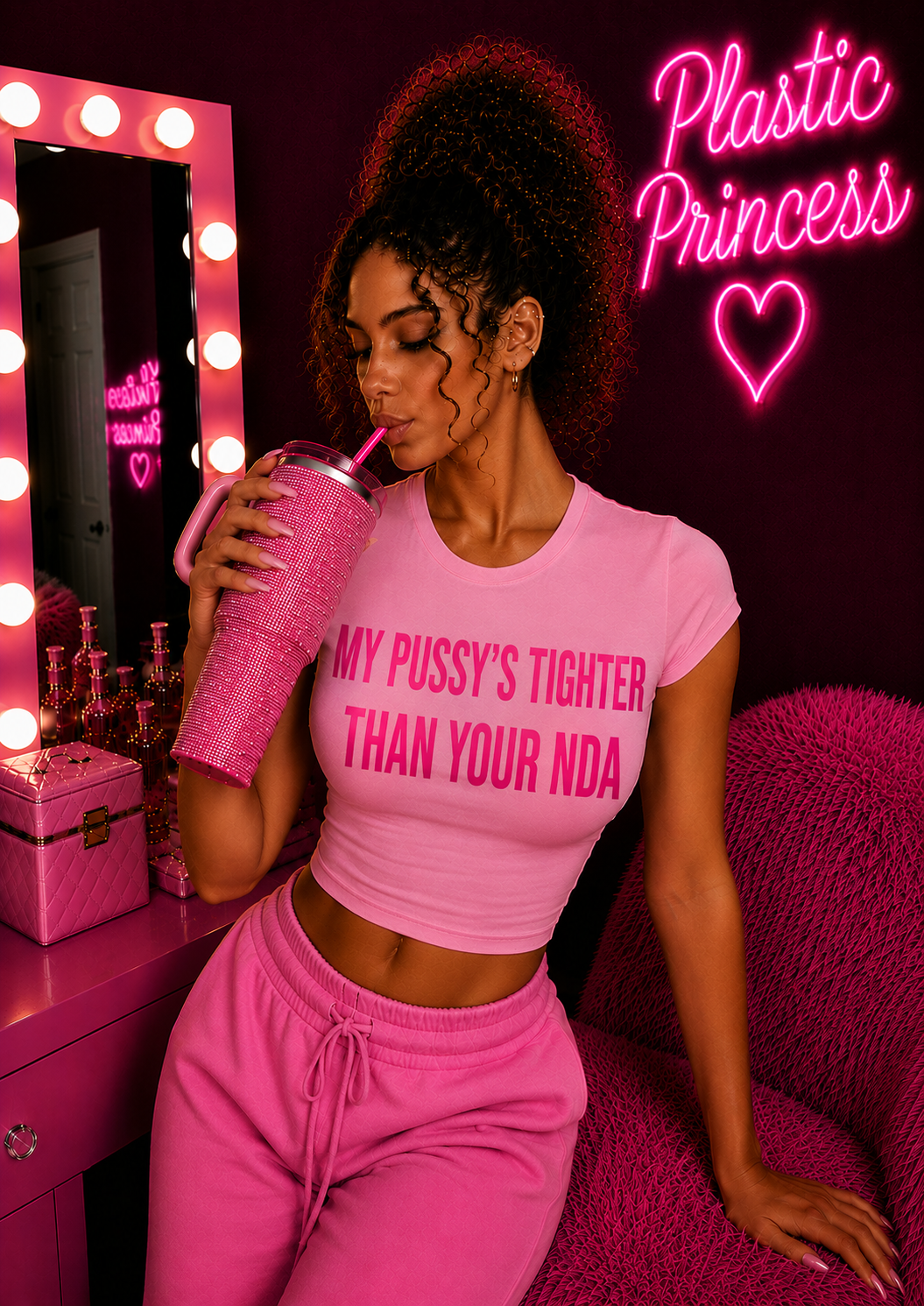 MY P*SSY’S TIGHTER THAN YOUR NDA Baby Tee