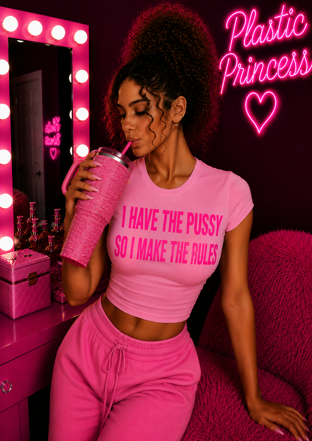 I HAVE THE P*SSY SO I MAKE THE RULES Baby Tee
