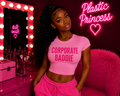 CORPORATE BADDIE Baby Tee