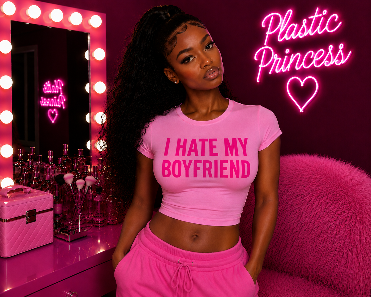 I HATE MY BOYFRIEND Baby Tee