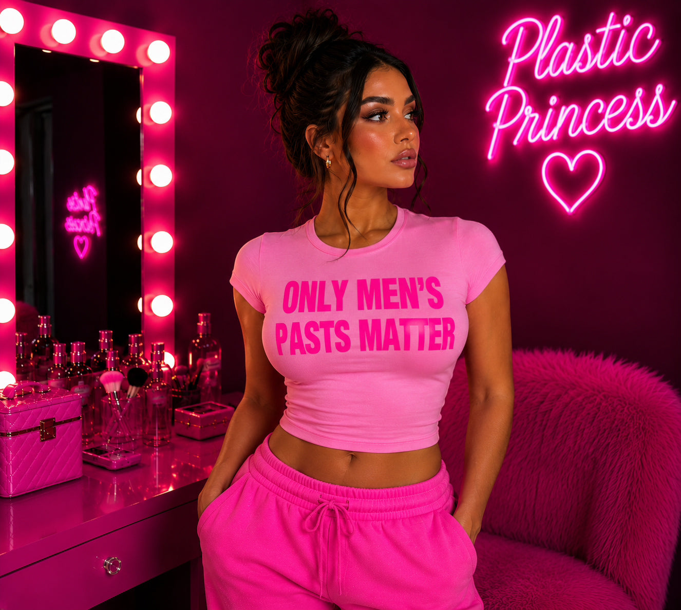 ONLY MEN’S PASTS MATTER Baby Tee