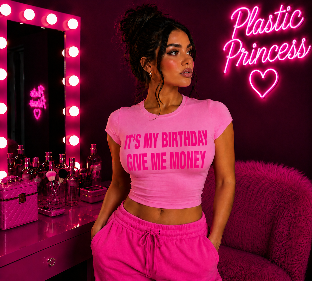 IT’S MY BIRTHDAY GIVE ME MONEY Baby Tee