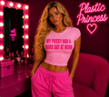 MY P*SSY HAD A HARD DAY AT WORK Baby Tee